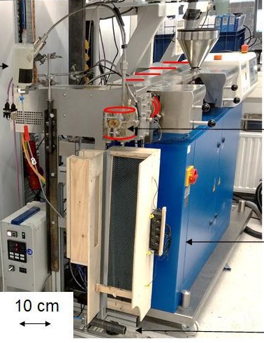 Twin screw compounder